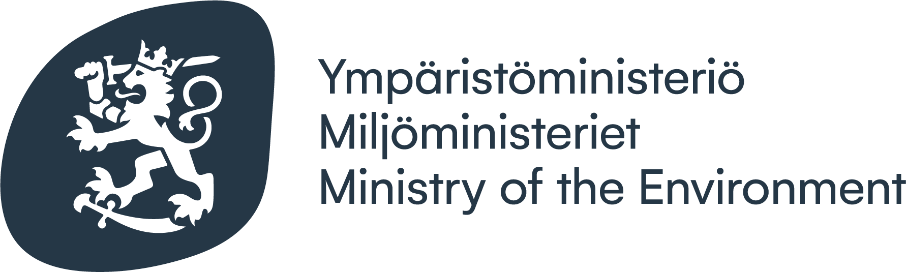 Ympäristöministeriö logo